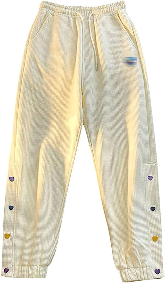 Women Button Down Women Cotton Jogging Pants Women Chic Elasticated High Waist with Pocket Training Yoga Summer Fitness Joggers S4006321 Women Button Down Women Cotton Jogging Pants Women Chic Elasticated High Waist with Pocket Training Yoga Summer Fitness Joggers S4006321