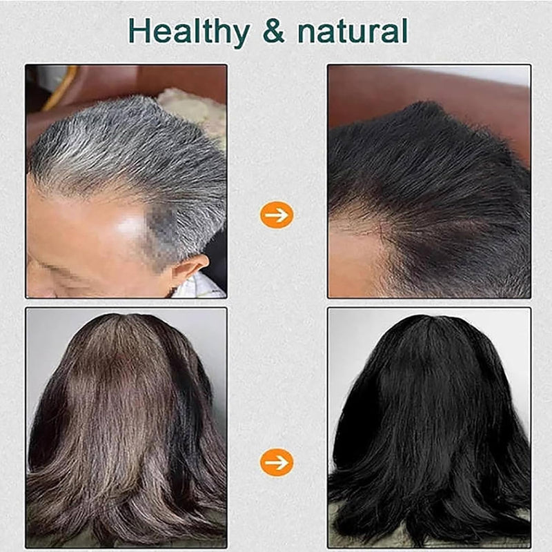 Qiweitang Hair Dye Shampoo 500ml  (Chestnut Brown) - TUZZUT Qatar Online Shopping