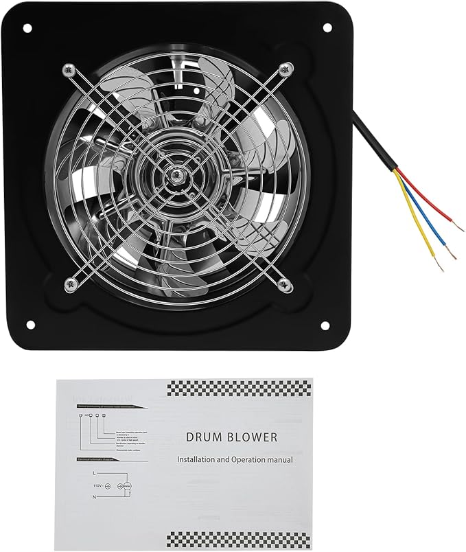 8 inch Exhaust Fan,Portable Ventilation Fan FD-150 - TUZZUT Qatar Online Shopping