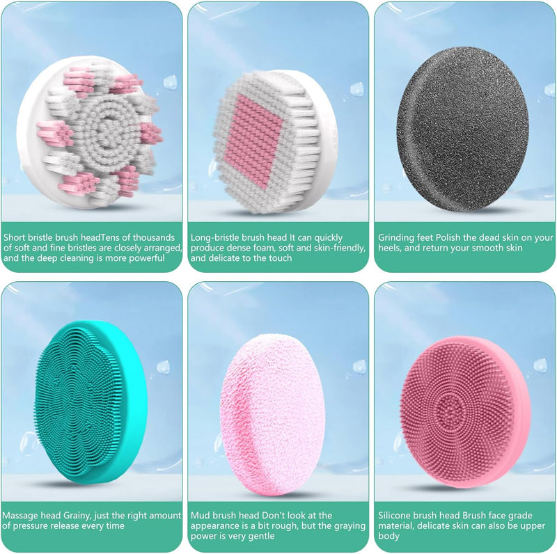 Electric Shower Brush MYS-06 - TUZZUT Qatar Online Shopping