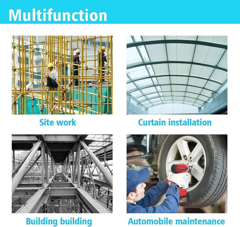 21V Cordless Impact Wrench - TUZZUT Qatar Online Shopping