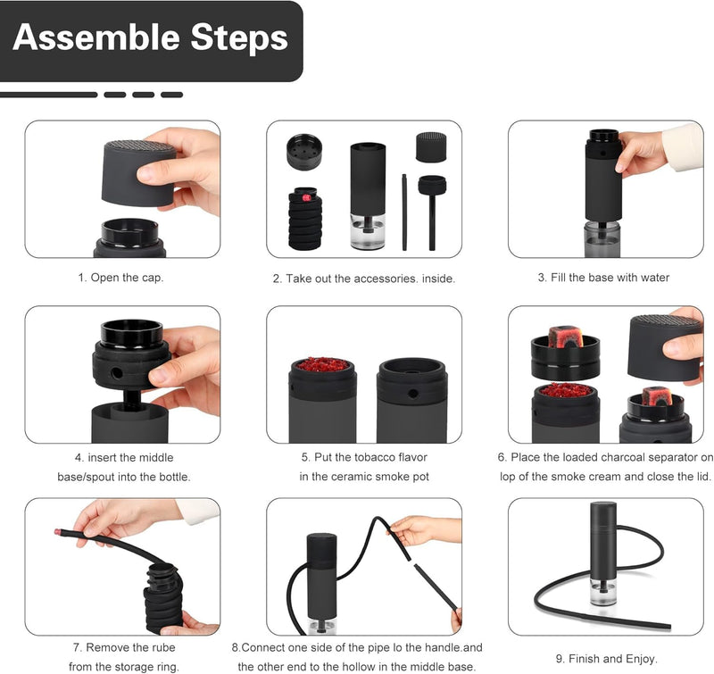 Portable Hookah Cup A57 - TUZZUT Qatar Online Shopping