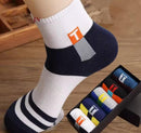 Men's Mid-Calf Sports Socks Thin BreathableShort Socks    497920 - TUZZUT Qatar Online Shopping