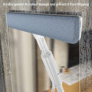Glass Cleaning Mop for Home Window Cleaning White 35cm panel - TUZZUT Qatar Online Shopping