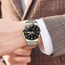 POEDAGAR 836 New Men's Watches Luxury Top Brand Waterproof Luminous Date Week Sports Watch S4566675 - Tuzzut.com Qatar Online Shopping