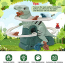 Dinosaur Climbing  Stair Toys Roller Coaster Toy with Music Light Educational Puzzle Playset