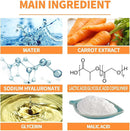 Carrot Foam Mask with Acid Complex Deep Bubble Cleaning Pore Cleansing , Blackhead removal, Exfoliation, Moisturizing (4gm x 12pcs Pack) - Tuzzut.com Qatar Online Shopping