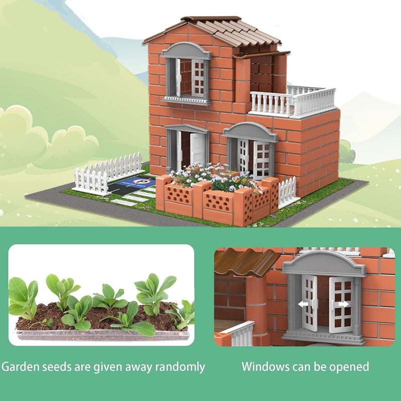 Building House Kit Building Blocks 66914 - TUZZUT Qatar Online Shopping