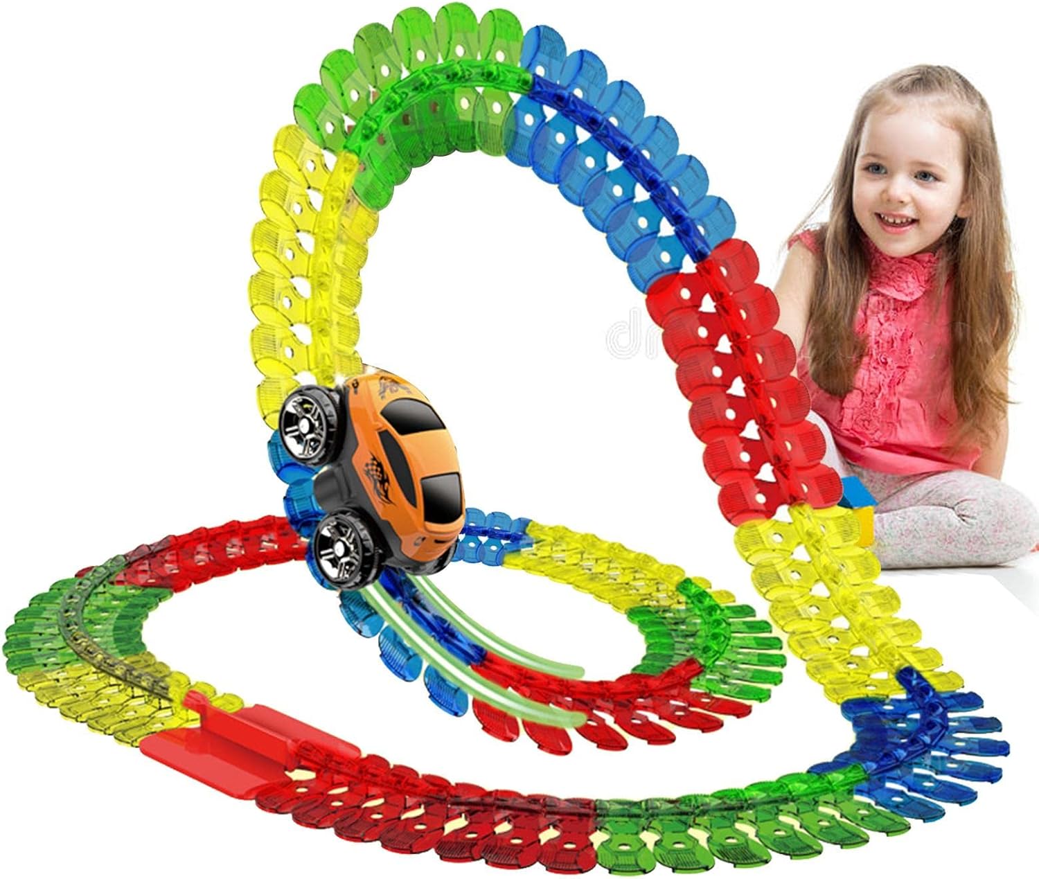 Changeable Luminous Track 92 Pcs Changeable Luminous Track 92 Pcs