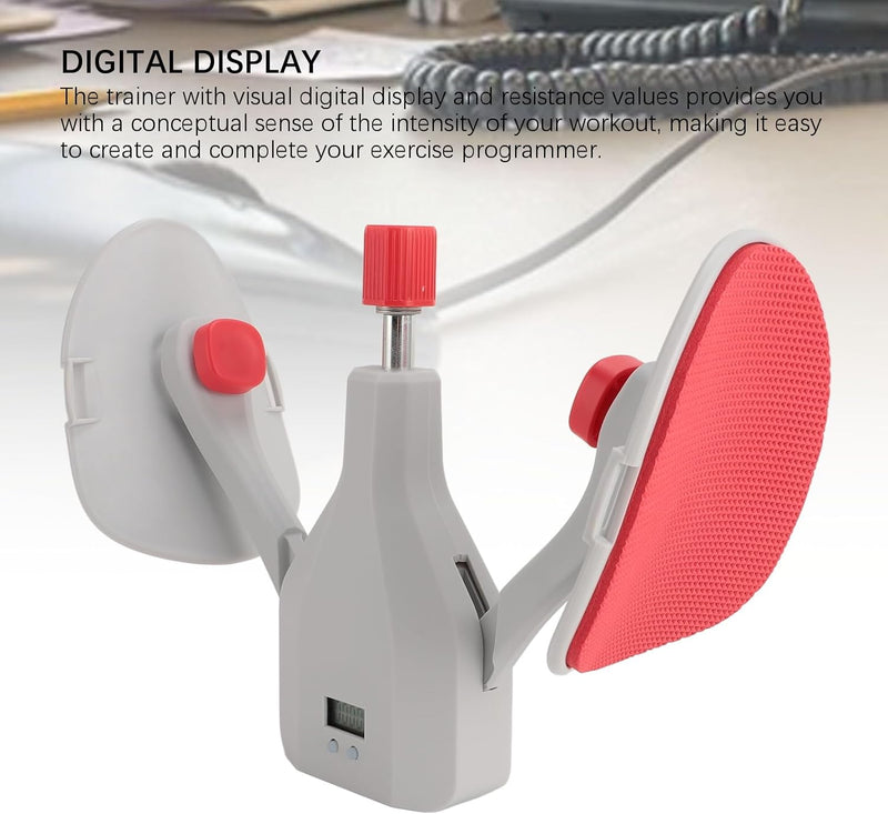 Thigh Master Hip Trainer Kegel Exerciser For Men & Women with Digital Display, 360° Rotatable Design - TUZZUT Qatar Online Shopping