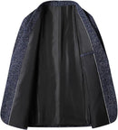 Jinda Men's Long Sleeve Suit Jacket Fashion Blazer Jacket Business Formal Casual Soft Notch Collar Blazer - S4169880 - Tuzzut.com Qatar Online Shopping