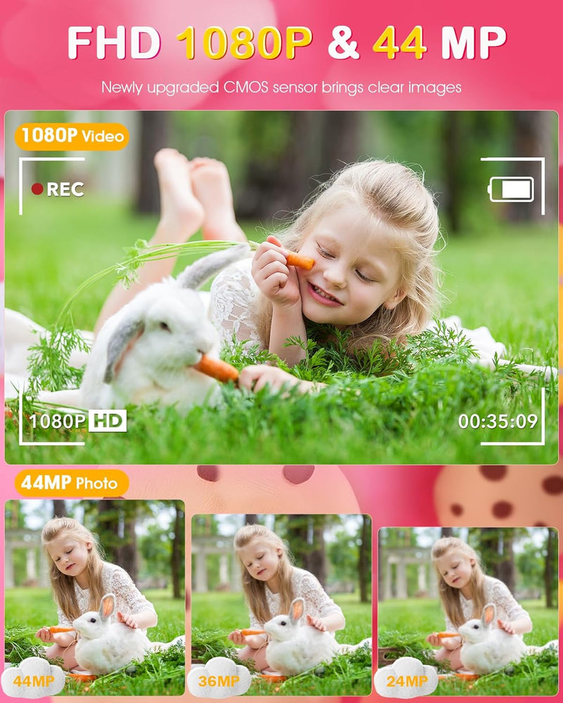 Digital Camera for Kids with 32GB Card-16X Zoom - TUZZUT Qatar Online Shopping