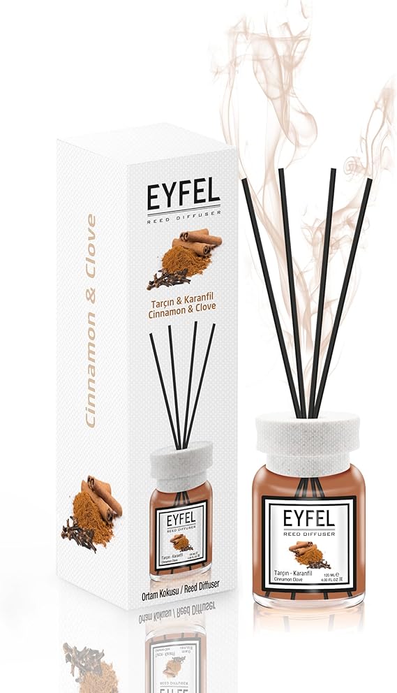 EYFEL Cinnamon & Clove Reed Diffusers 120ml EYFEL Cinnamon & Clove Reed Diffusers 120ml