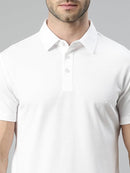 Polo T Shirt White TS6565 - TUZZUT Qatar Online Shopping