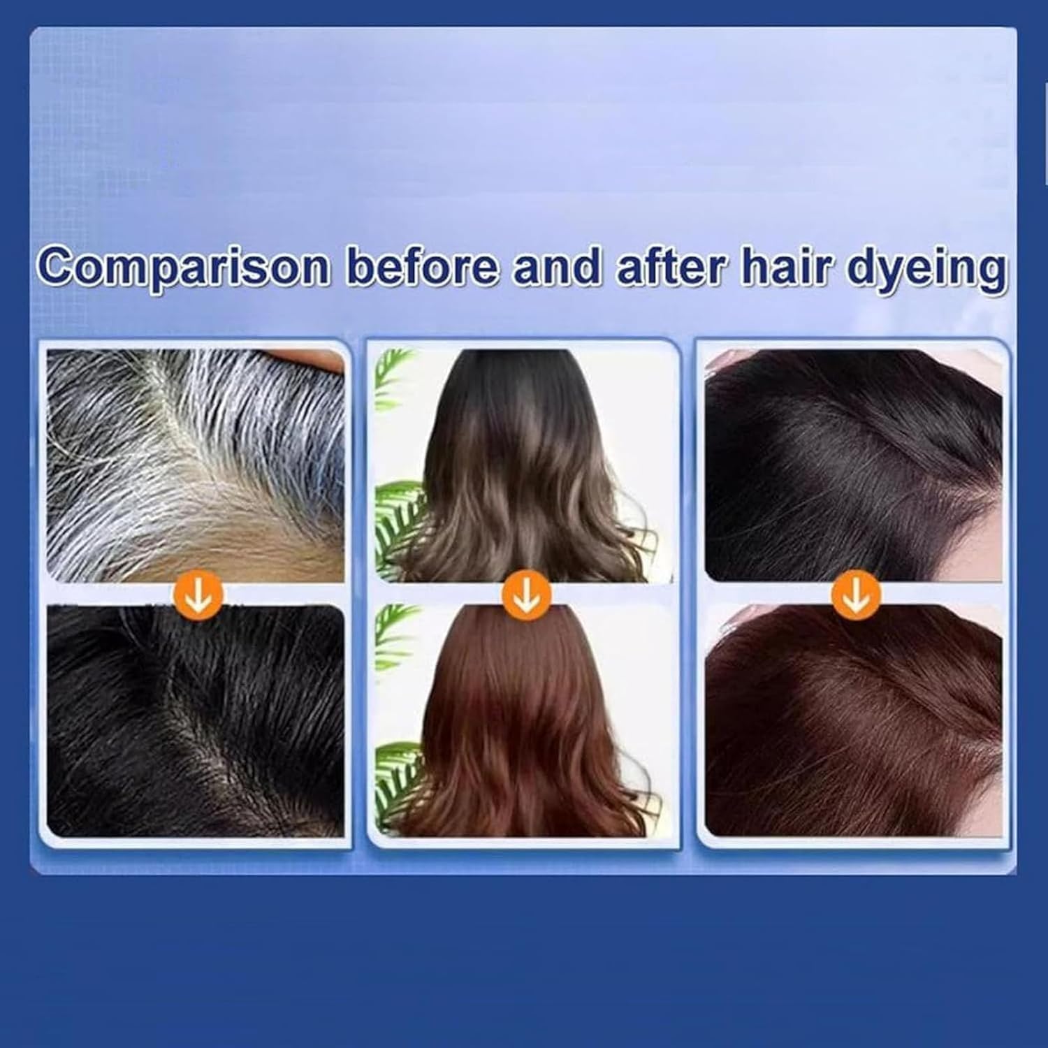 Qiweitang Hair Dye Shampoo 500ml (Chestnut Brown) Qiweitang Hair Dye Shampoo 500ml (Chestnut Brown)