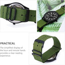 Women's Gift Mens Wrist Watch Nylon Band Watch Adjustable Business Analogou Casual Watch S3620953 - Tuzzut.com Qatar Online Shopping