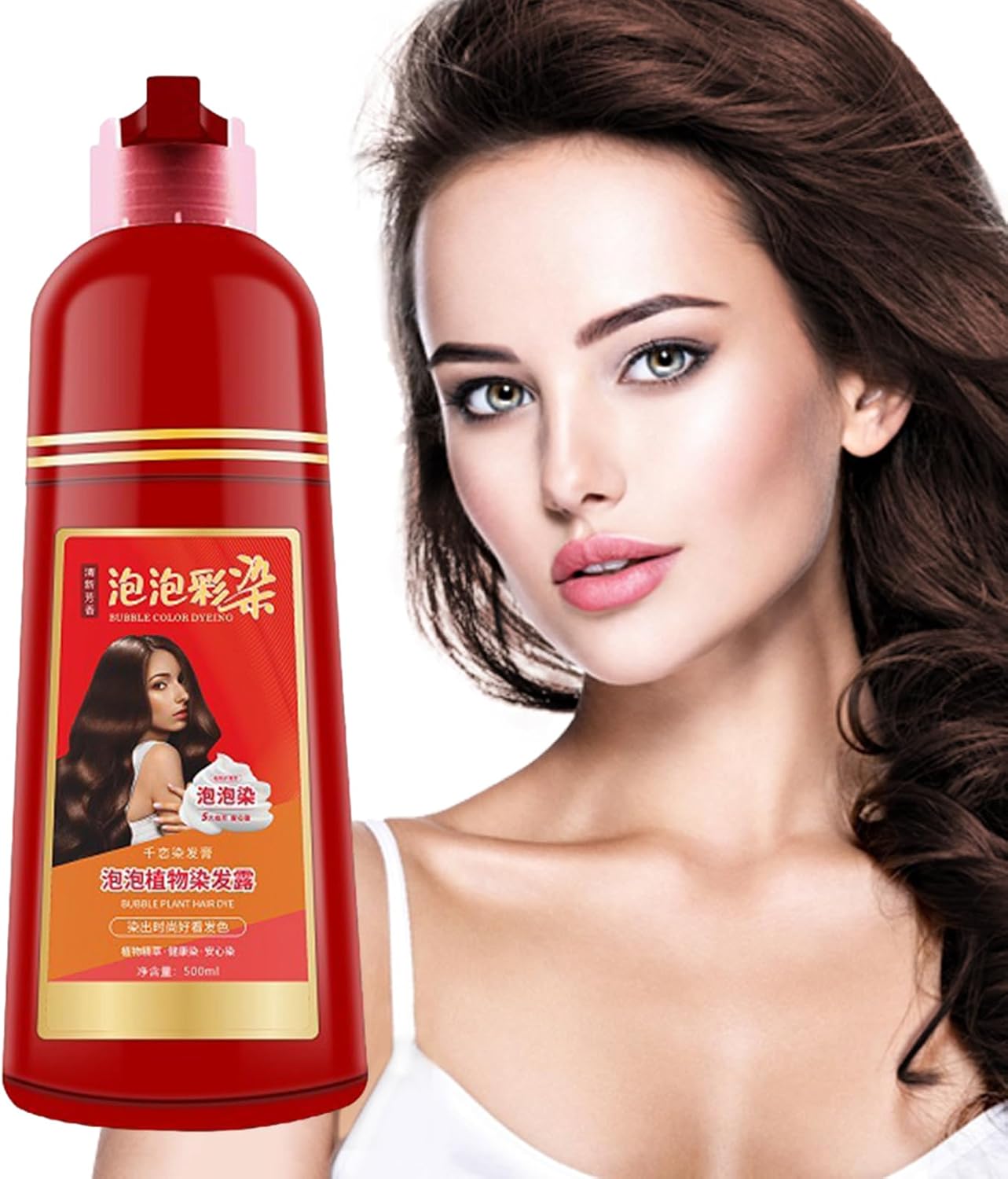 Long Lasting Bubble Hair Color Shampoo 500ml Long Lasting Bubble Hair Color Shampoo 500ml