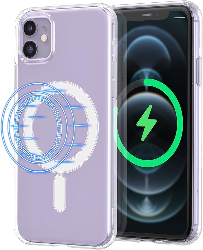 Wireless Charging Clear Case For iphone - Transparent - TUZZUT Qatar Online Shopping