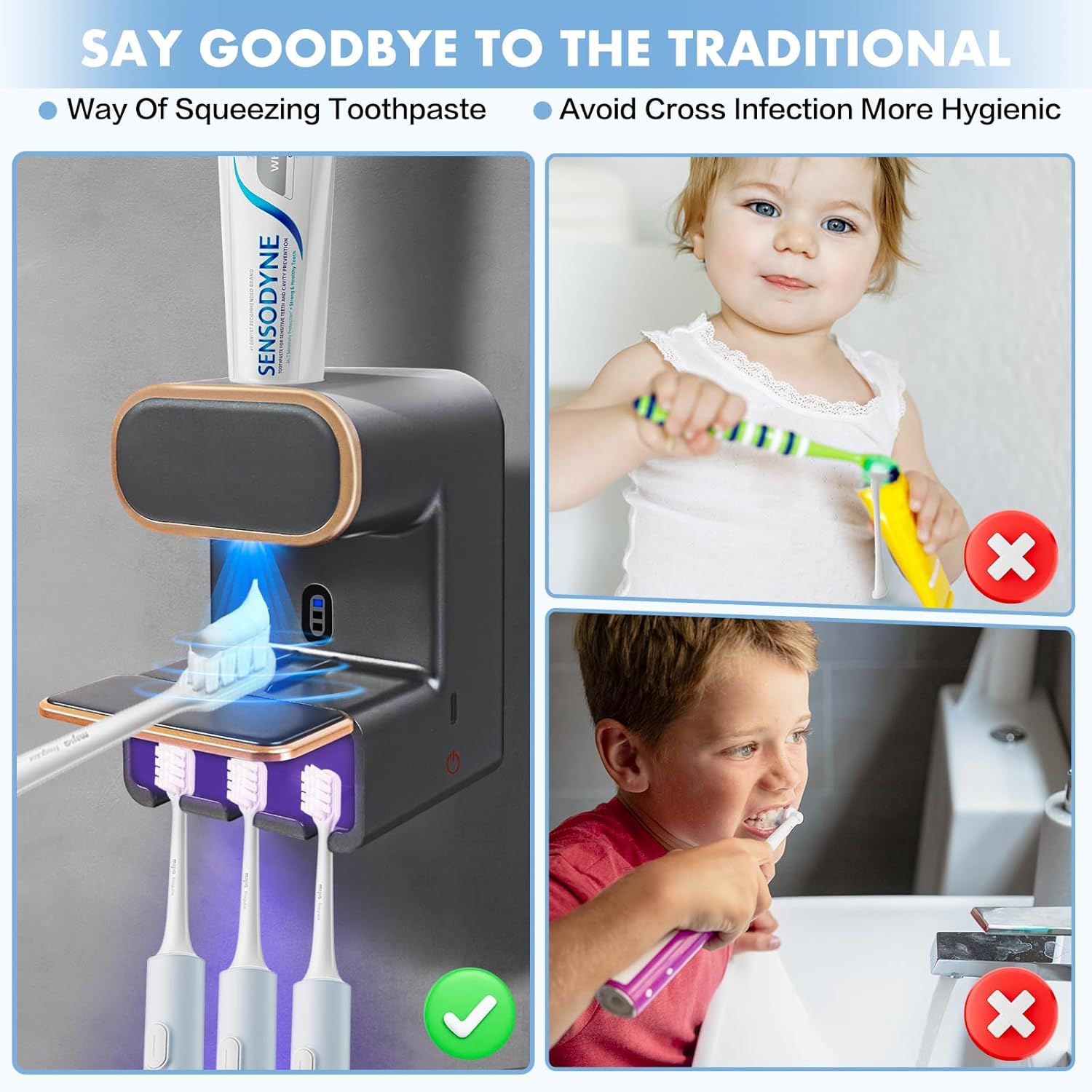 Automatic Toothpaste Dispenser Automatic Toothpaste Dispenser