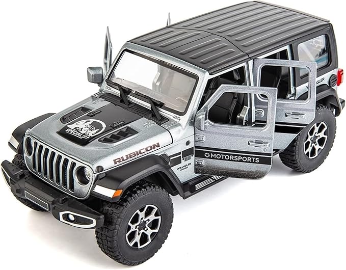 Off-Road 7 Door Jeep Wrangler Alloy Toy Car 1:22 Off-Road 7 Door Jeep Wrangler Alloy Toy Car 1:22
