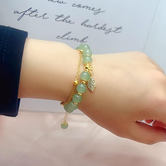 Green Nephrite Jade Bracelet BR323 Green Nephrite Jade Bracelet BR323