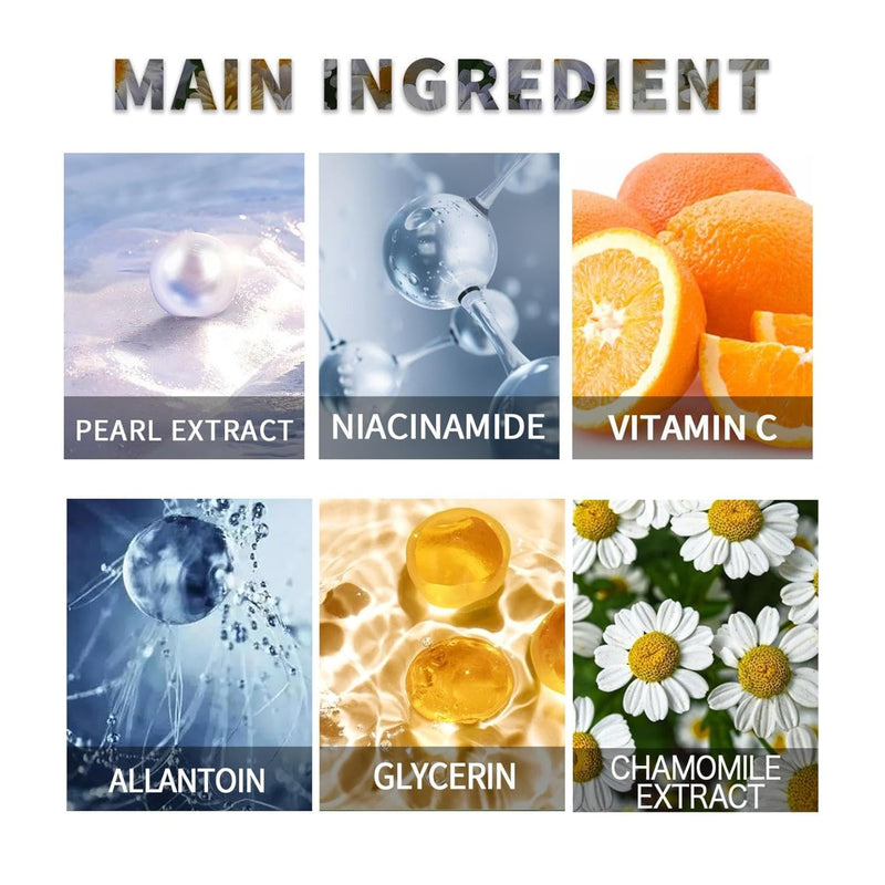 Bleaching Cream for the Inside of the Thighs, Skin Whitening Cream with Vitamin C and Pearl Extract, Improving Skin Tone Dark, 30 g - TUZZUT Qatar Online Shopping