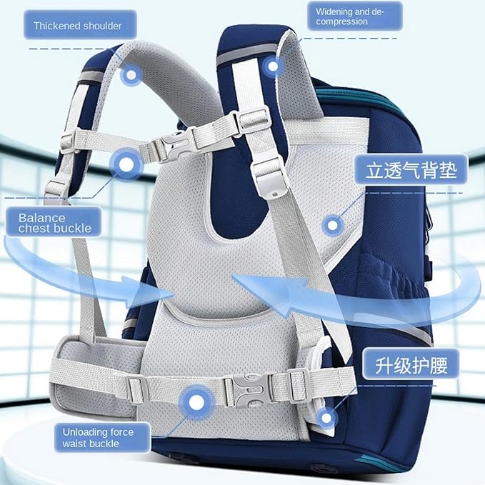 Kids Backpacks Primary Orthopedic Boys/Girls School Backpack Schoolbag - S5027687