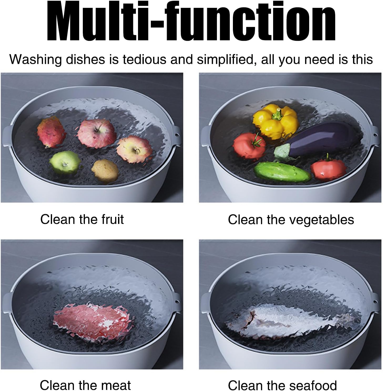 Domestic Kitchen 4 in 1 Food Defroster, Quick Thaw Kitchen Defroster, Upgraded Meat Defrosting Machine BK-JD777 Domestic Kitchen 4 in 1 Food Defroster, Quick Thaw Kitchen Defroster, Upgraded Meat Defrosting Machine BK-JD777