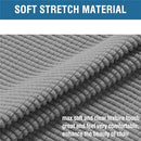 Stretch Dining Chair Covers Elastic High Back Dining Room Chair Cover - TUZZUT Qatar Online Shopping