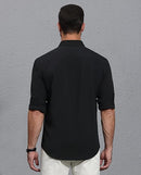 Long Sleeve Casual Button Down Shirt 130253 - TUZZUT Qatar Online Shopping