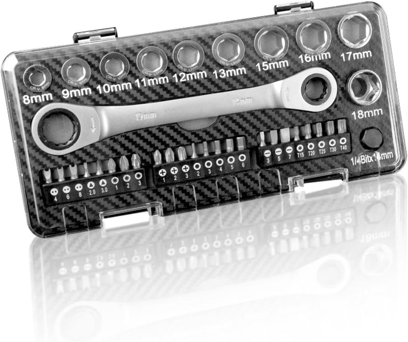 36 Pcs Ratchet Wrench Set - TUZZUT Qatar Online Shopping