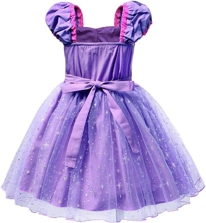 Girls Rapunzel Costume Princess Dress S3907268 - TUZZUT Qatar Online Shopping
