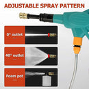 Cordless Pressure Washer with 2pcs 68V Large Capacity Battery for Washing Cars/Fences/Siding X4582520 - Tuzzut.com Qatar Online Shopping