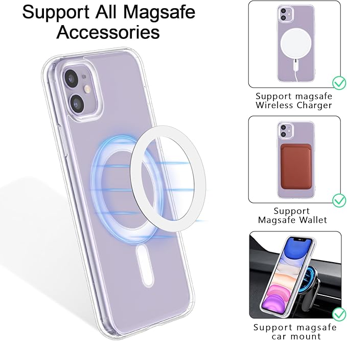 Wireless Charging Clear Case For iphone - Transparent Wireless Charging Clear Case For iphone - Transparent