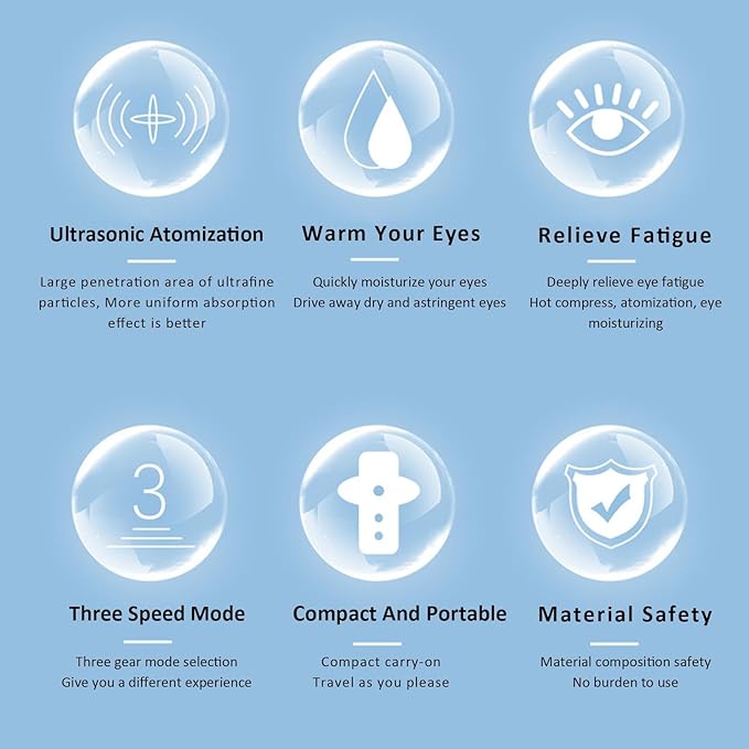 Hot Compress Eye Moisturizer HB2301 - TUZZUT Qatar Online Shopping