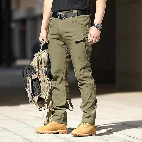 Multi Pockets Mens Cargo Pant 129938 - TUZZUT Qatar Online Shopping