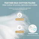 4 Piece Set Ice Silk Quilt Summer Comforter, Pillow Covers & Bed Sheet - TUZZUT Qatar Online Shopping