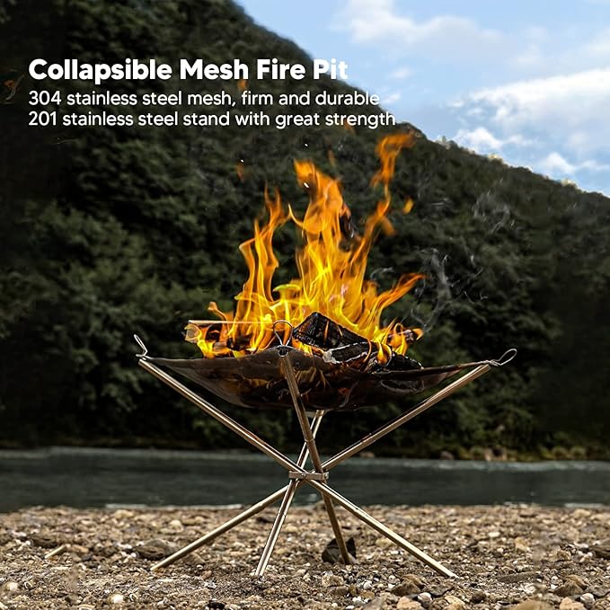 Portable Stainless Steel Mesh Burner Portable Stainless Steel Mesh Burner