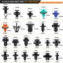 Car Push Retainer Clips & Auto Fasteners Assortment -680Pcs - TUZZUT Qatar Online Shopping