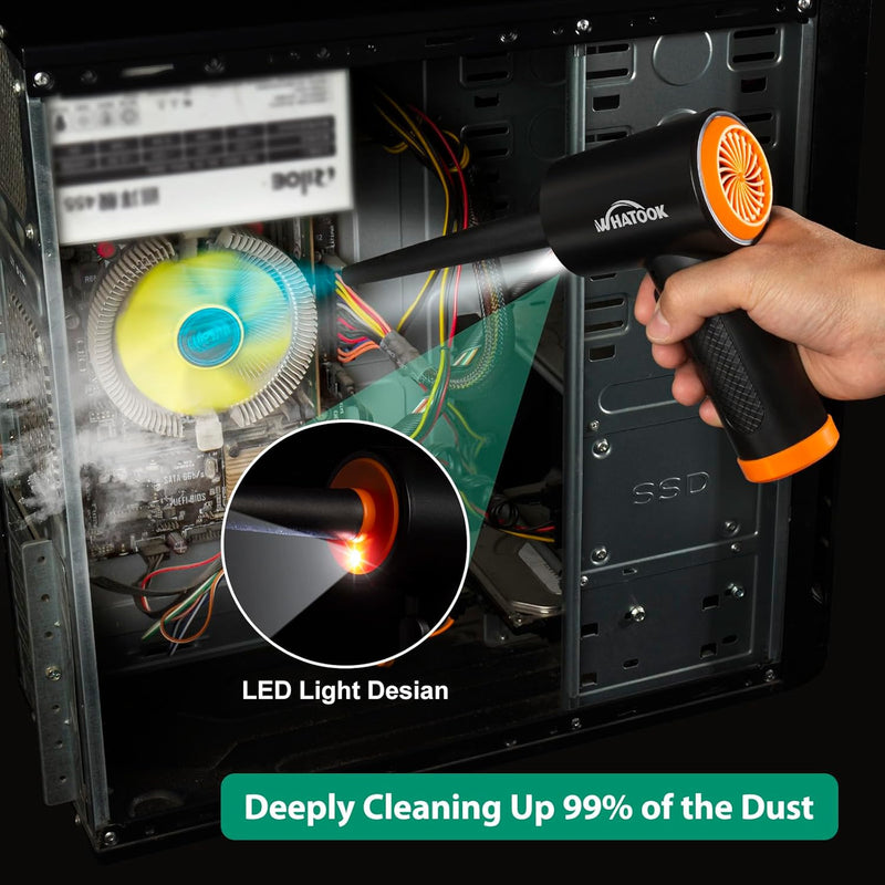 WHATOOK Electric Compressed Air Duster A-2 - TUZZUT Qatar Online Shopping