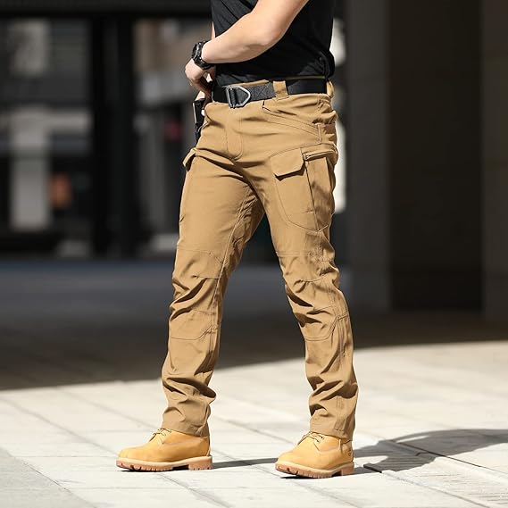 Multi Pockets Mens Cargo Pant 129938 - TUZZUT Qatar Online Shopping