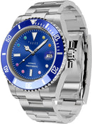 Prestar Aquaman Silver Strap Blue Dial Watch AQ155
