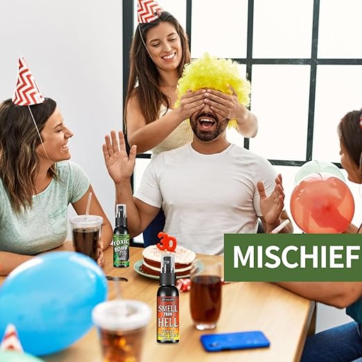 3 Pieces Smelly Flaps Smelly Spray, 90ml Poop Spray, Liquid Spray for Odor Extremely Durabl