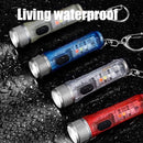 Mini LED Flashlight, 9 * 8 * 3 Keychain Flashlight Outdoor Portable XA-819 - TUZZUT Qatar Online Shopping