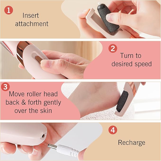 Electric Foot File, Electric Callus Removers for Feet 140656 Electric Foot File, Electric Callus Removers for Feet 140656
