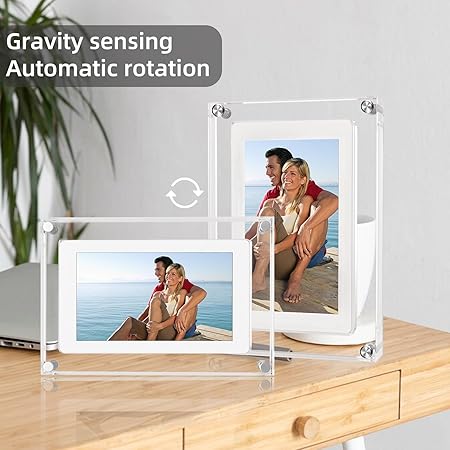5 Inch Acrylic Digital Picture Frame - TUZZUT Qatar Online Shopping