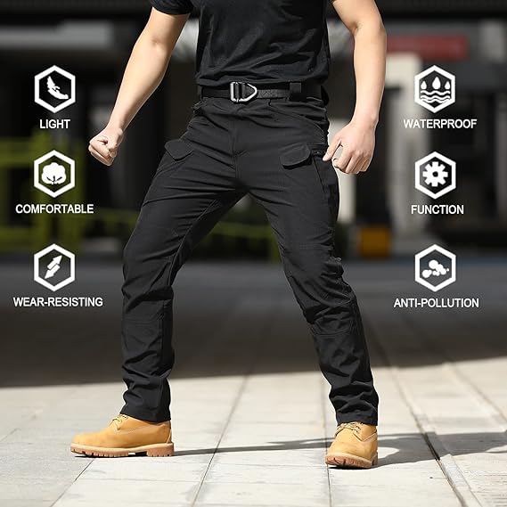 Multi Pockets Mens Cargo Pant 129938 - TUZZUT Qatar Online Shopping