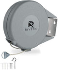 Indoor and Outdoor Retractable Clothesline 12M