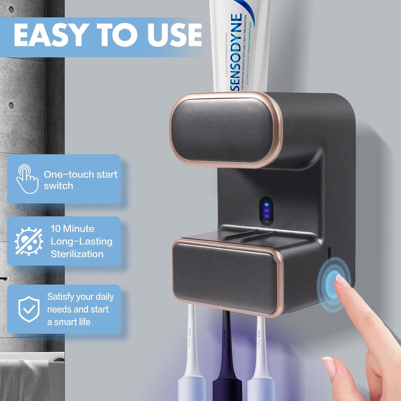 Automatic Toothpaste Dispenser - TUZZUT Qatar Online Shopping