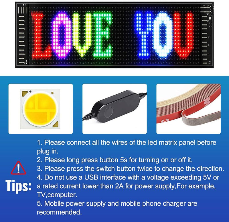 LED Matrix Panel JTPD-03-005 - TUZZUT Qatar Online Shopping